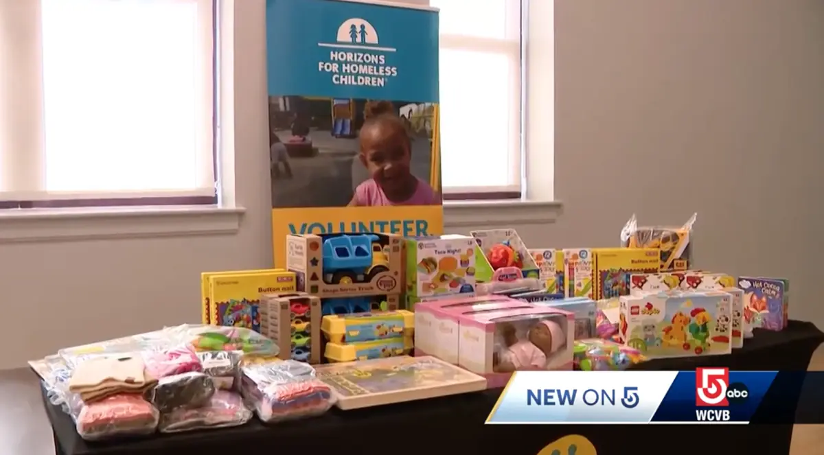 WCVB – Volunteers honor Terrence Clarke with holiday toy giveaway in Boston