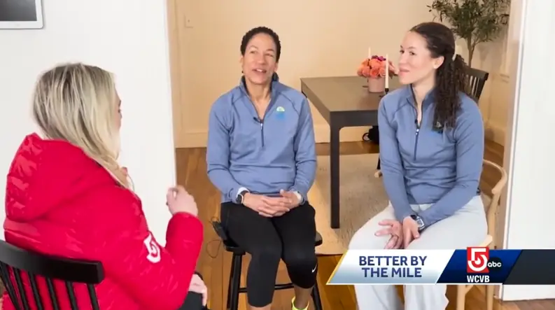 WCVB – Mother-Daughter Duo Run the Boston Marathon to Support Homeless Families