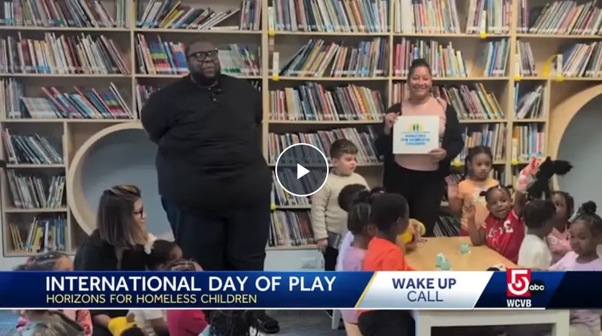 WCVB – Good Morning Eyeopener with Horizons for Homeless Children